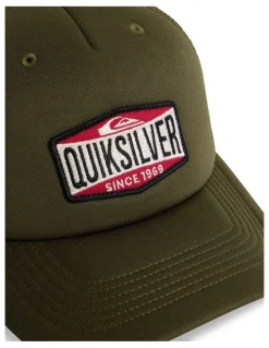 Quiksilver Decades Foam Trucker Cap Grape Leaf