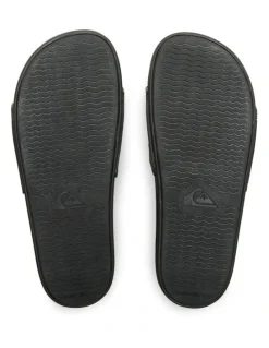 Quiksilver Dockyard Slides in Black