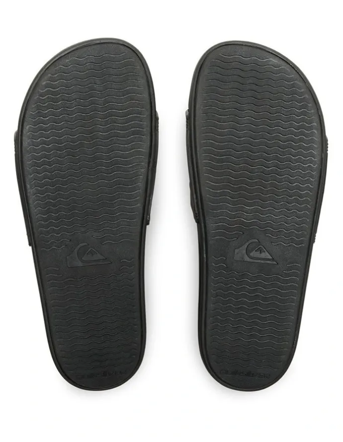 Quiksilver Dockyard Slides in Black