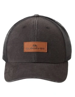 Quiksilver Down The Hatch Trucker Hat in Black