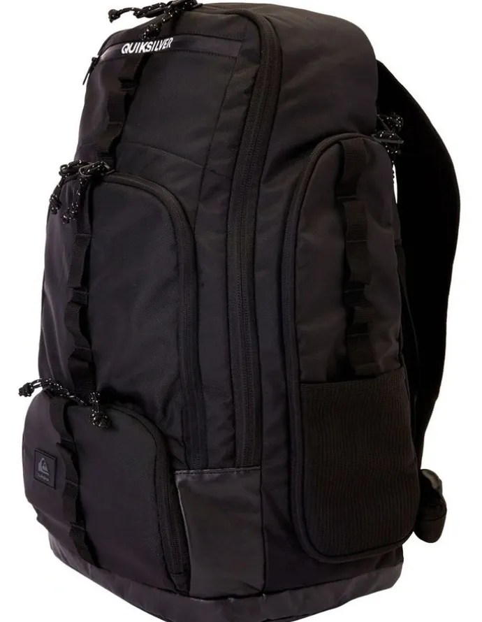 Quiksilver Fetchy 43L Large Surf Backpack in Black