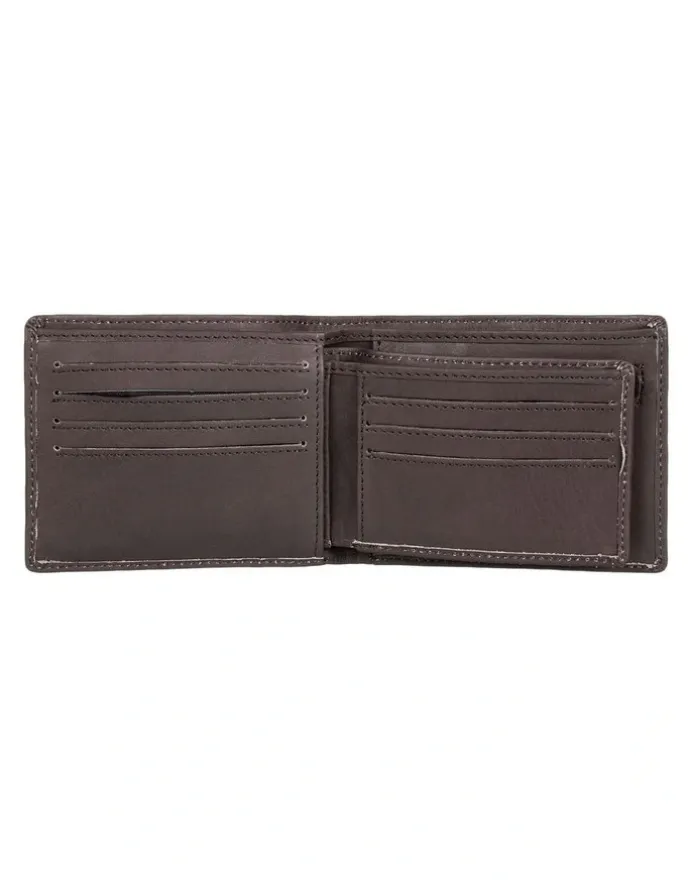 Quiksilver Gutherie Leather Bi-Fold Wallet