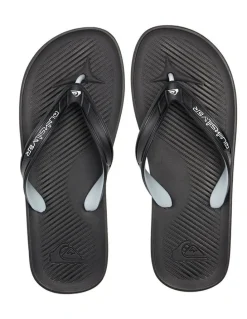 Quiksilver Haleiwa Core Flip-Flops in Black