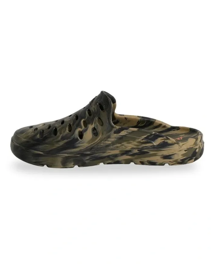 Quiksilver Makua Mule Sandals Army Green/Black/Camo