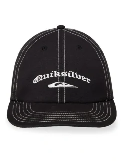 Quiksilver Mercury Baseball Cap in Black