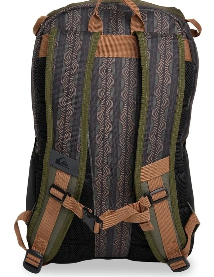 Quiksilver School E Chill Backpack in Olive