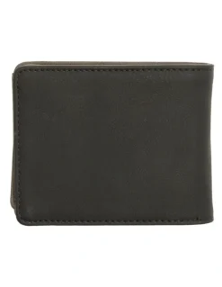 Quiksilver Sea Barker Tri-Fold Wallet in Black