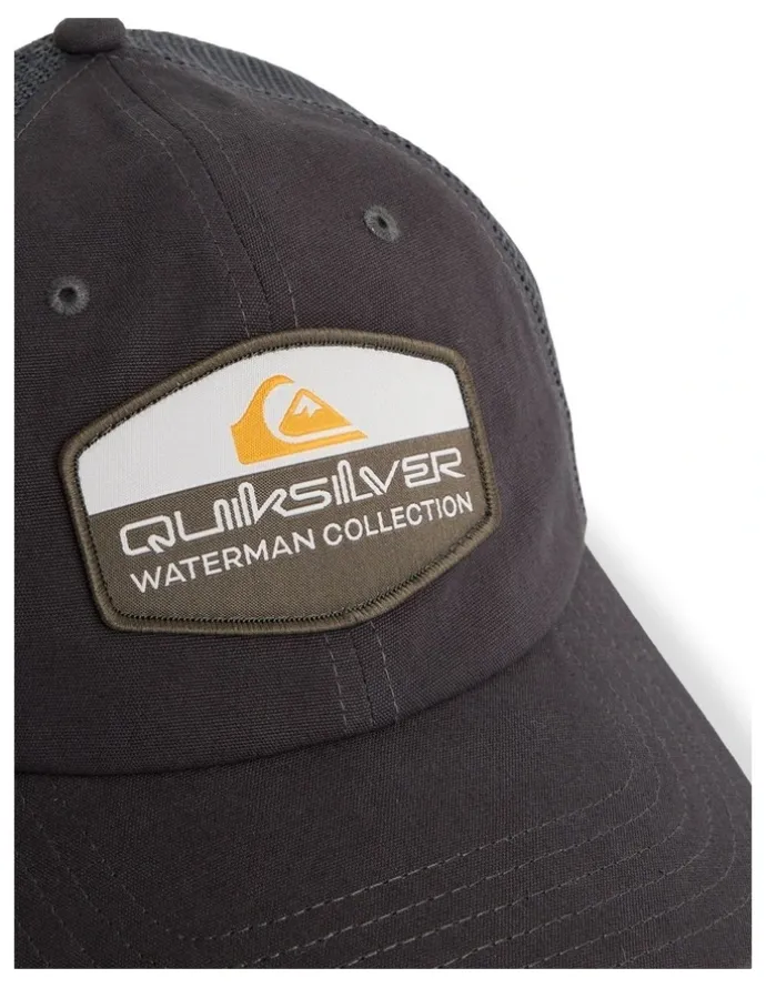 Quiksilver Spear Back Cap Trucker Cap Tarmac