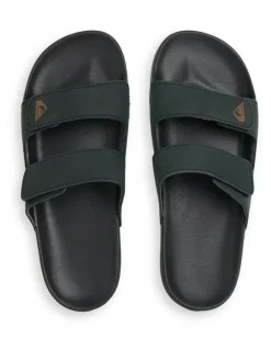 Quiksilver Sunset Nubuck Double Adjust Sandals Black