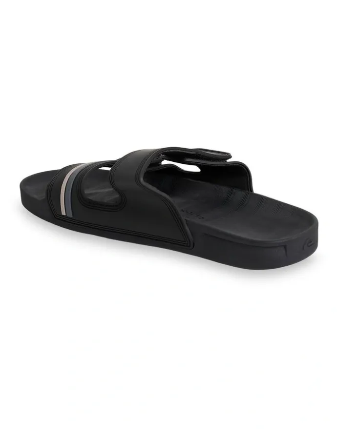 Quiksilver Sunset Slides in Black