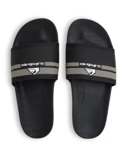 Quiksilver Sunset Slides in Black