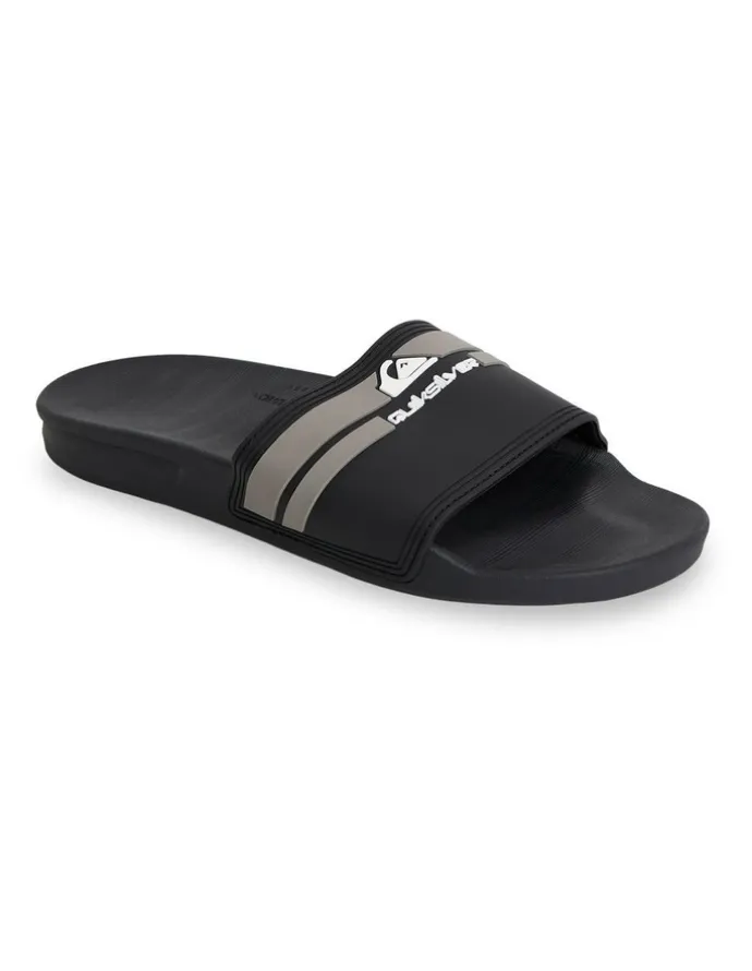 Quiksilver Sunset Slides in Black