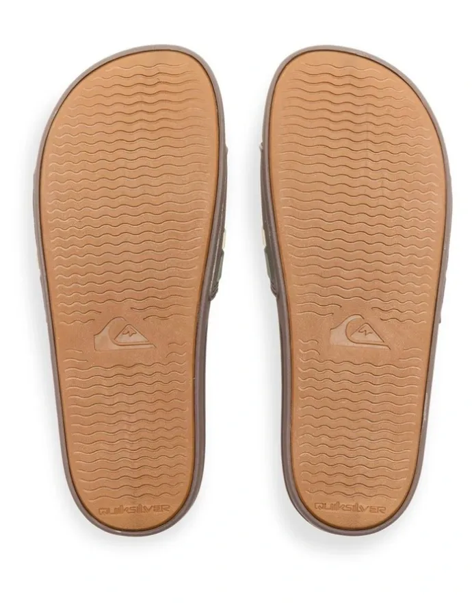 Quiksilver Sunset Slides in Demitasse