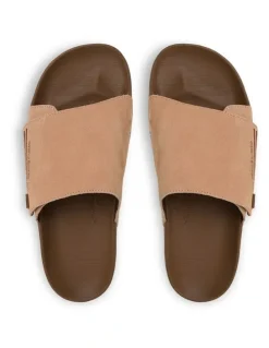 Quiksilver Sunset Suede Sandals Tan
