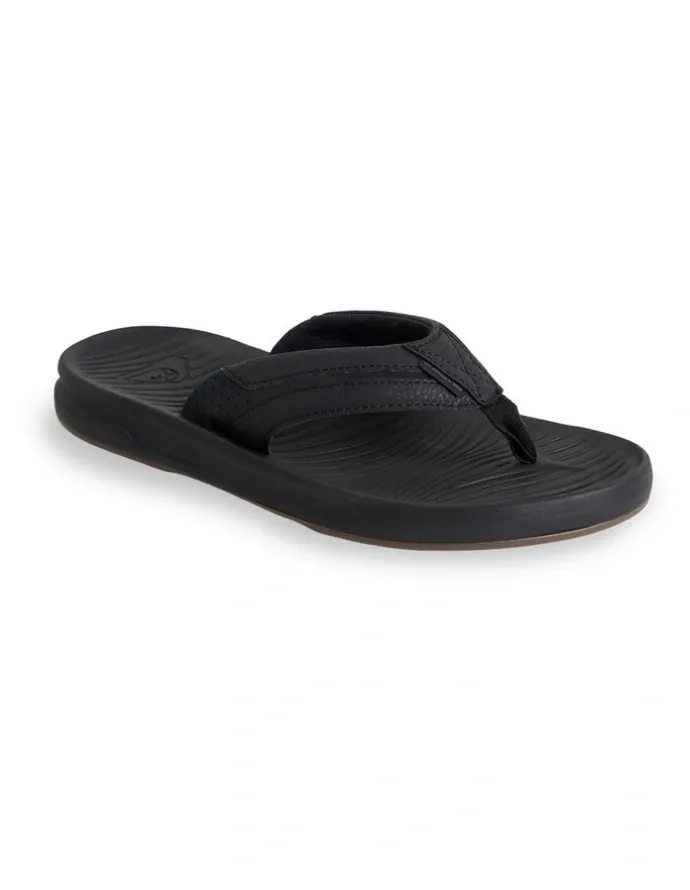 Quiksilver Travel Thongs in Black