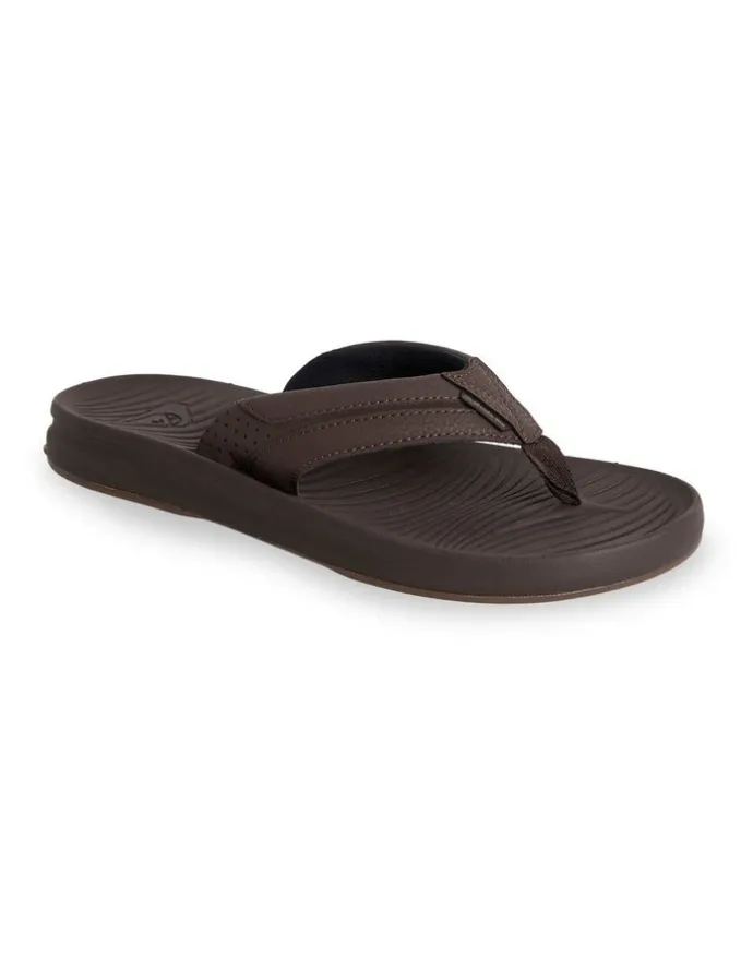 Quiksilver Travel Thongs in Brown