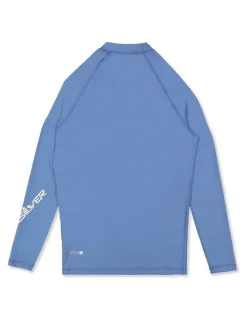 Quiksilver All Time Long Sleeve Rash Vest Quiet Harbor