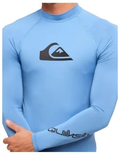Quiksilver All Time Long Sleve Rash Vest Riviera