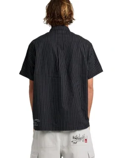 Quiksilver Altered Short Sleeve Shirt Black