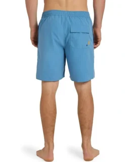 Quiksilver Balance 18 Volley Shorts In Coronet Blue