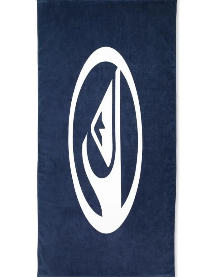 Quiksilver Bombora Beach Towel In Dark Denim