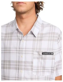Quiksilver Campaign Short Sleeve Shirt Bone White