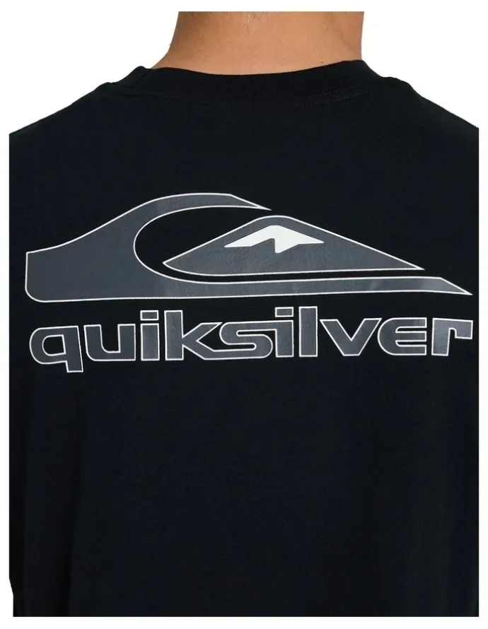 Quiksilver Carbon Oversized T-Shirt Black