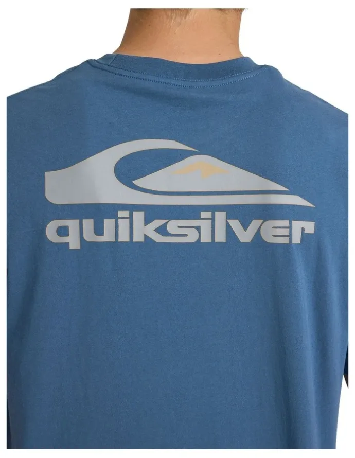 Quiksilver Carbon Oversized T-Shirt China Blue