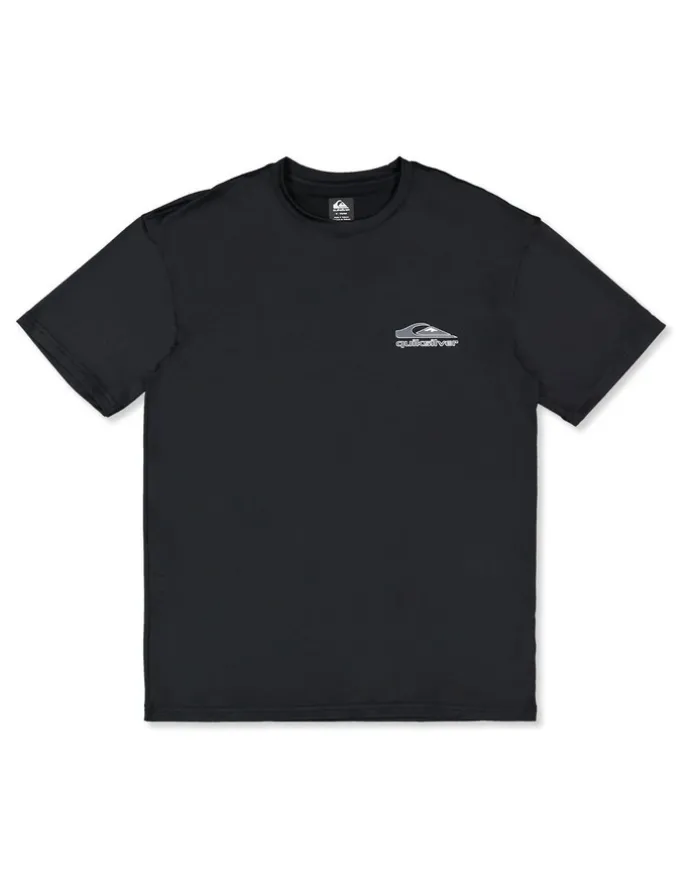 Quiksilver Carbon Short Sleeve Rashguard Black