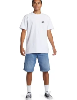 Quiksilver Carpenter Denim Shorts 2001 in Blue