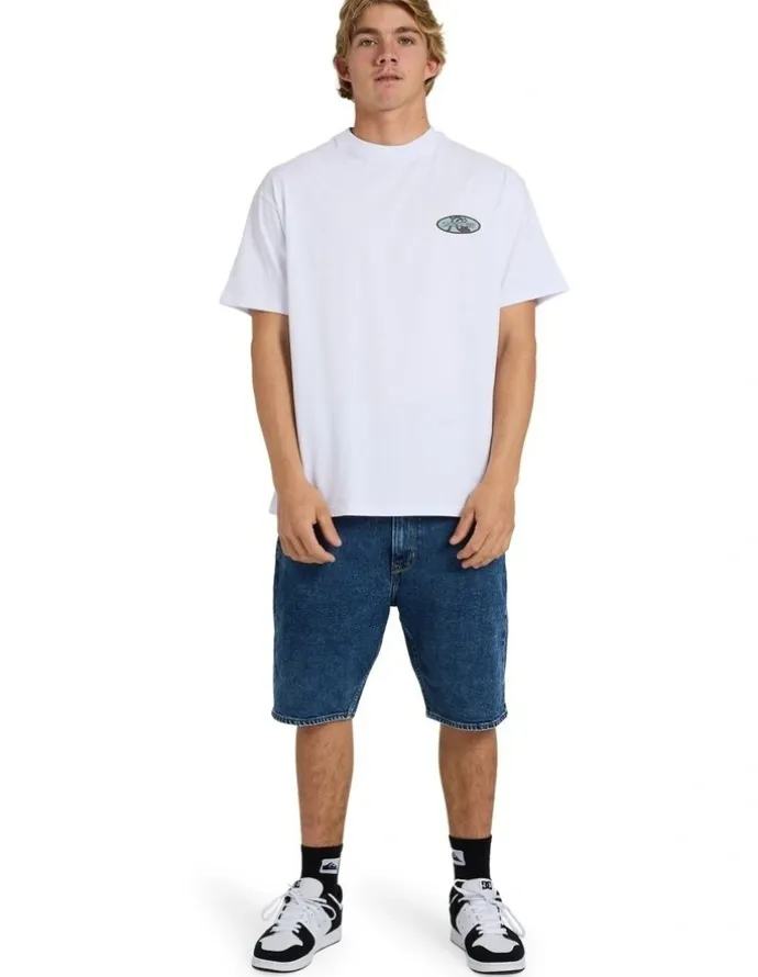 Quiksilver Critical Oversized T-Shirt White