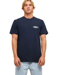 Quiksilver Double Disk T-Shirt Dark Navy