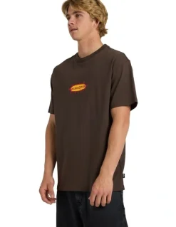 Quiksilver Drainer T-Shirt Turkish Coffee