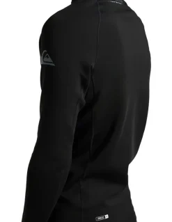 Quiksilver Everyday Heat Long Sleeve Rash Vest Black