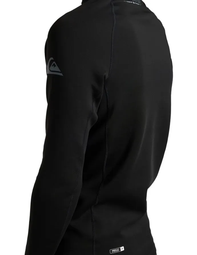 Quiksilver Everyday Heat Long Sleeve Rash Vest Black