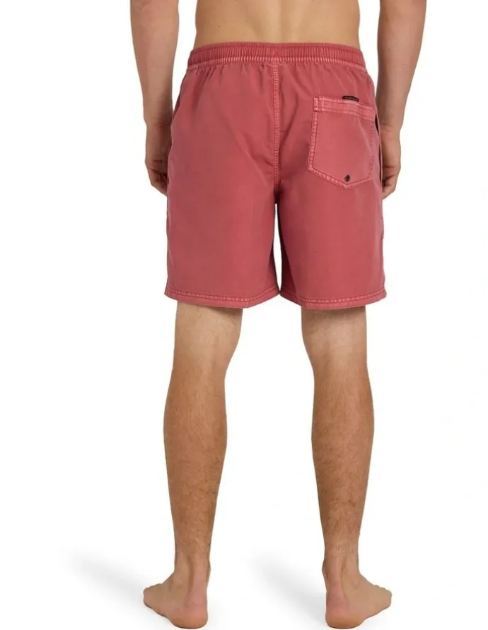 Quiksilver Everyday Surfwash 17 Volley Shorts Mineral Red