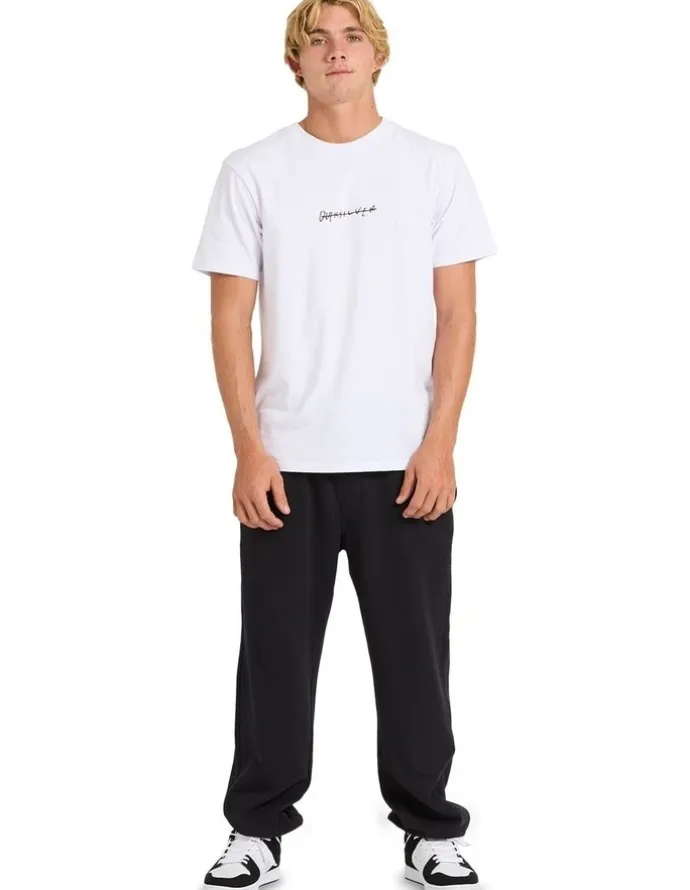 Quiksilver Graphic Track Pant in Black