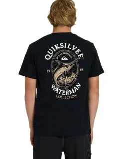 Quiksilver Hard Line T-Shirt In Black
