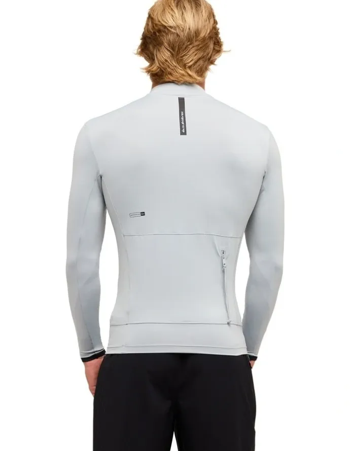 Quiksilver Highline Long Sleeve Rash Vest Quarry