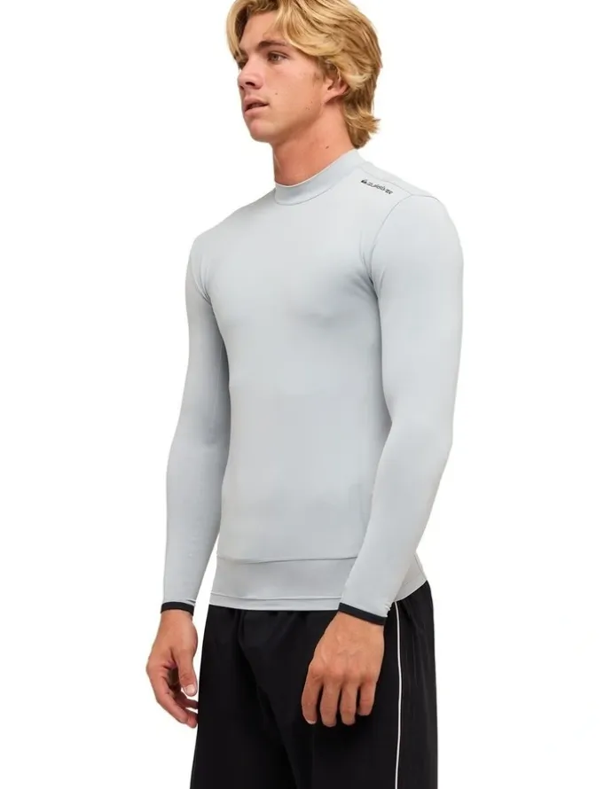 Quiksilver Highline Long Sleeve Rash Vest Quarry