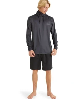 Quiksilver Hotpoint Long Sleeve Upf 50 Surf T-Shirt Black