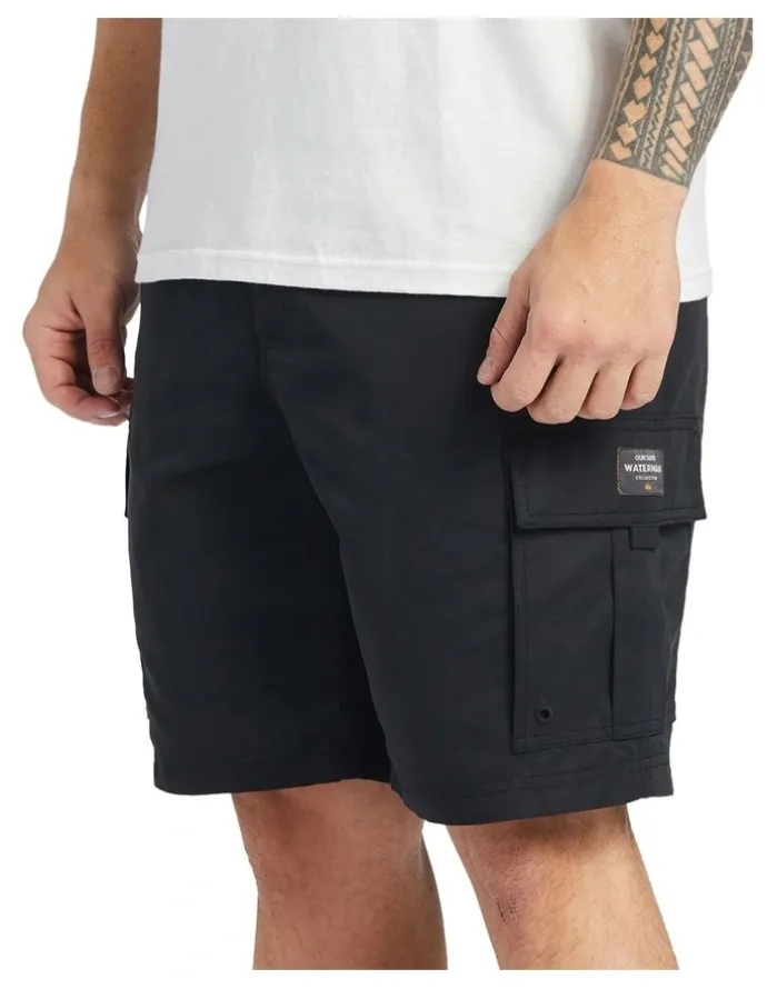 Quiksilver Maldive Atoll Cargo Shorts in Black