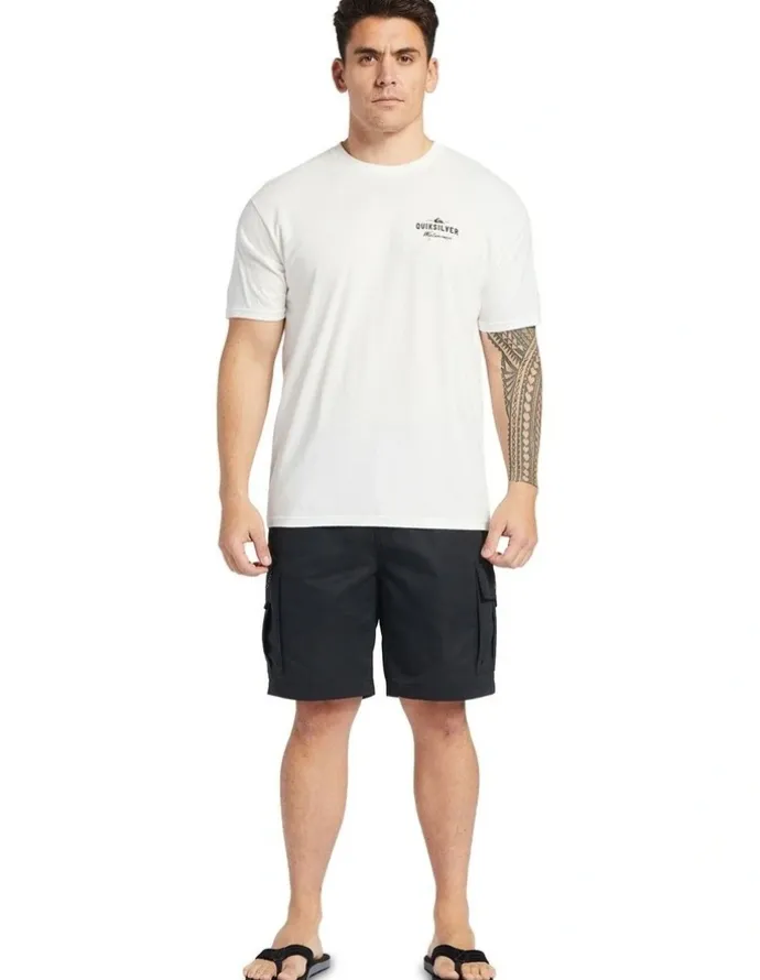 Quiksilver Maldive Atoll Cargo Shorts in Black