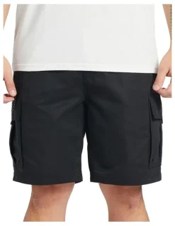 Quiksilver Maldive Atoll Cargo Shorts in Black