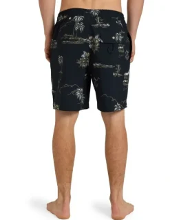 Quiksilver Ocean 18 Volley Shorts In Black