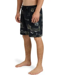 Quiksilver Ocean 18 Volley Shorts In Black