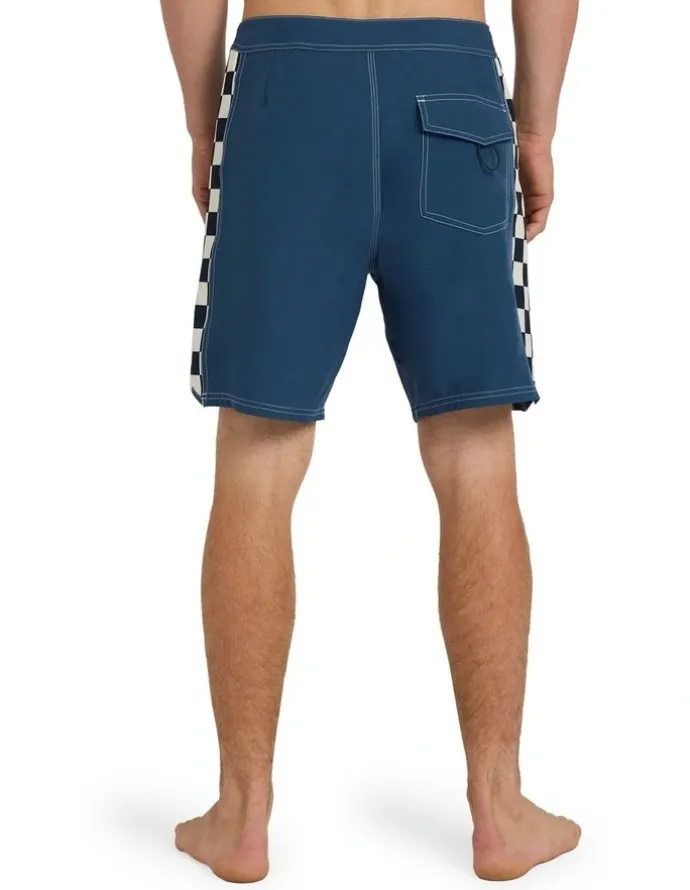 Quiksilver Original Arch 18 Boardshorts In Dark Denim