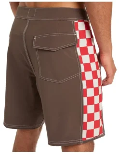 Quiksilver Original Arch 18 Shorts in Chocolate Brown