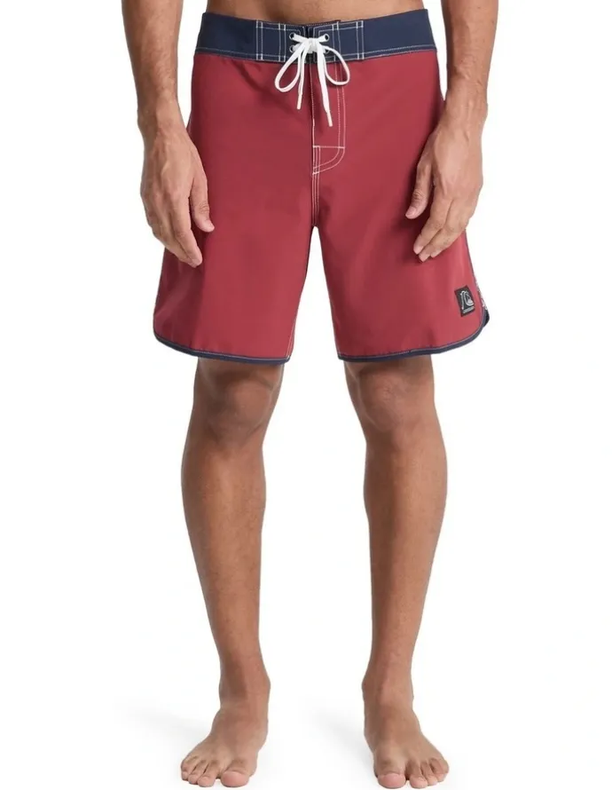 Quiksilver Original Straight Leg 18 Boardshorts Burnt Russet
