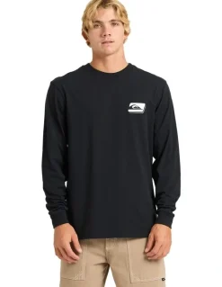 Quiksilver Reflex Long Sleeve T-shirt in Black